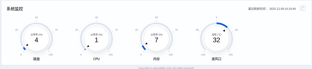 2509 首页缺少功率统计及电源&功率页面缺少功率页面 - Hardware SIG - openUBMC 论坛